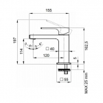 Remer AU12+AU05+330A8MPEC20NRA Absolute 龍頭套裝 鍍鉻色