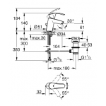 Grohe 33265002 Eurosmart 面盆龍頭