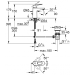 Grohe 23335000 Bauloop 面盆龍頭