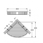 Grohe 40663001 Bau Cosmopolitan 掛架