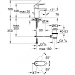 Grohe 32825000 Eurosmart Cosmopolitan 面盆龍頭