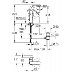 Grohe 23569003 Eurostyle New 高身面盆龍頭