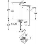 Grohe 23570003 Eurostyle New 高身面盆龍頭