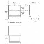 Sub-Zero ICBID-30FI 145公升 嵌入式抽屜冰櫃