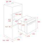 Teka 德格 HBB510 60厘米 76公升 嵌入式電焗爐