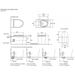 Kohler K-22757K-0 Parliament Grande 落地式座廁