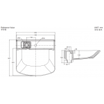 Kohler K-22778T-1-0 Family Care 24" 一體化洗手盆