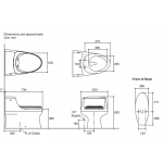 Kohler K-3722X-0 San Raphael 裙式一體式座廁