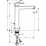 Hansgrohe 71716140+71740140+26582140 TailsE 龍頭3件套裝 (青銅色)