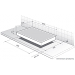 De Dietrich DPI7966XS 90厘米 嵌入式五頭電磁爐