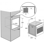 De Dietrich DOR7586X 60厘米 73公升 嵌入式蒸焗爐