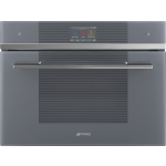 Smeg SF4104WMCS 45厘米 40公升 Linea 嵌入式微波焗爐