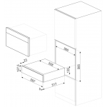 Smeg CPS615NR 15厘米 Dolce Stil Novo 嵌入式侍酒師抽屜
