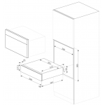 Smeg CPV115S 15厘米 6.5升 Linea 嵌入式抽真空抽屜