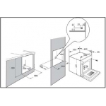 De Dietrich DKR5495G 29公升 嵌入式電蒸爐 (珍珠灰色)