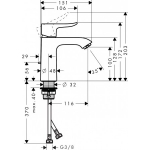 Hansgrohe 31080+31480+26582 Metris 龍頭3件套裝