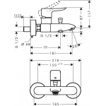 Hansgrohe 31080+31480+26582 Metris 龍頭3件套裝