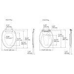 Kohler K-4732-0 Transitions® 兒童板廁