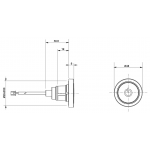 Kohler K-23778T-BL DTV Mode 外置開關 (霧黑色)