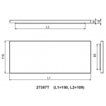 Kohler K-27357T-0 15厘米 Stages 置物底盤 (白色)