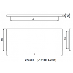 Kohler K-27358T-0 11厘米 Stages 置物底盤 (白色)