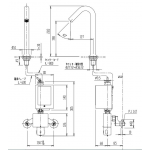 Inax AM-320HTC 恆溫感應高身面盆水龍頭