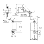 Inax AM-300C 單冷水感應面盆水龍頭