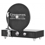 Gramovox 豎立式藍牙黑膠播放機 (曜石黑玻璃)