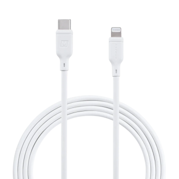 Momax DL38W Zero USB C to Lightning 連接快充短線 (2.0M) (白色)