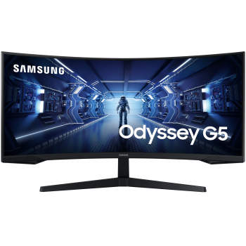 Samsung 三星 34吋 165Hz Odyssey G5 曲面電競顯示器 (LC34G55TWWCXXK)