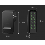 SwitchBot 智能門鎖 + 指紋密碼鎖配置套裝 (黑色)