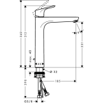 Hansgrohe Focus 龍頭4件套裝 (31531+31940+26532+31815000)