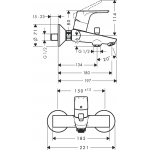 Hansgrohe Focus 龍頭4件套裝 (31531+31940+26532+31815000)