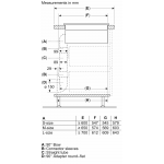 Bosch PXX875D57E 80厘米 Series 8 嵌入式雙頭電磁爐 (連抽氣系統)