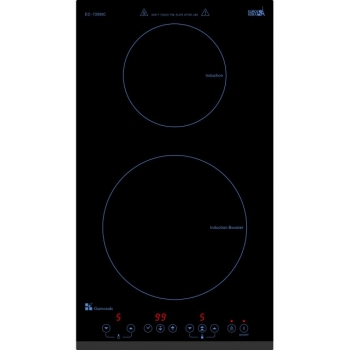 Garwoods 英國樂思 EC-7268IC-KB 28.8厘米 2800W 嵌入式雙頭電磁爐 (鑽黑玻璃)