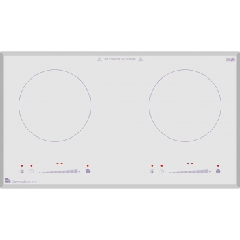 Garwoods 英國樂思 EC-2978-LP 70厘米 嵌入式雙頭平面電磁爐 (晶白面板-薰衣草紫)