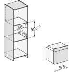 Miele DGC7250 60厘米 76升 嵌入式蒸焗爐 (不銹鋼)