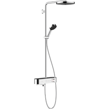 Hansgrohe 24230000 Pulsify S 淋浴柱帶置物平板 (鉻合金)