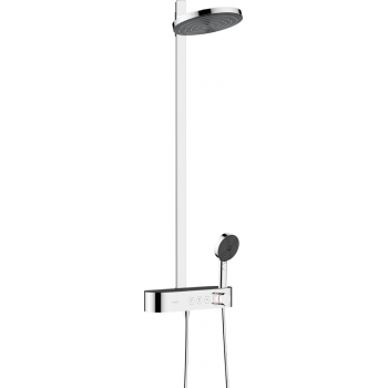 Hansgrohe 24240000 Pulsify S 淋浴柱帶置物平板 (鉻合金)