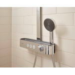 Hansgrohe 24240000 Pulsify S 淋浴柱帶置物平板 (鉻合金)