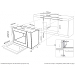 Fisher & Paykel 飛雪 OB90S9MEPX3 100公升 熱解自潔 嵌入式電焗爐