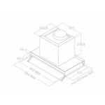 Elica Box In LUX 90厘米 800m3/h 嵌入式抽油煙機
