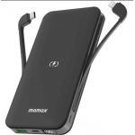 Momax IP112MFID Q.Power TOUCH 2 無線充電流動電源 10000mAh (黑色)