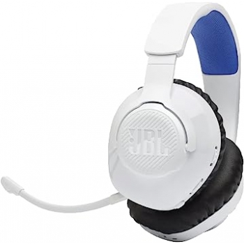 JBL Q100P-WHTBLU Quantum 100P Console 有線電競耳機 (白色)