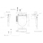 TOTO TCF33320GAA 電子廁板