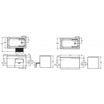 Kohler K-26758T-L-0 FLEXISPACE 1.2米 浴缸 (左角位連脚踏凳)