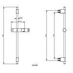 Kohler K-33105T-BN ACCLIV 支架 (羅曼銀)