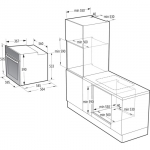 Gorenje 歌爾 BO6727E03BG 60厘米 77公升 嵌入式焗爐