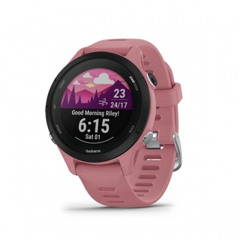 Garmin 010-02641-73 Forerunner 255s 智能運動手錶 (亮粉色)