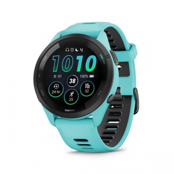 Garmin 010-02810-52 Forerunner 265 Music 智能運動手錶 (天藍色)